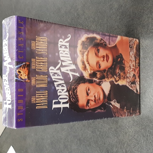 Studio Classics "Forever Amber" New Factory Sealed VHS Tape - Picture 3 of 8